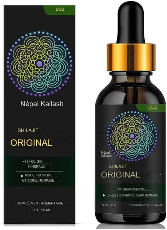 DOZ Complément Alimentaire De L'Himalaya Liquide Natural 60Ml | Qualité or | Riche En Nutriments